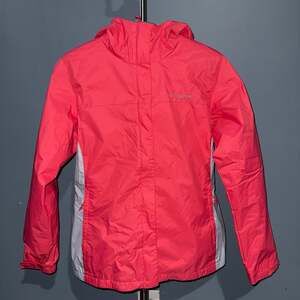 Vintage Columbia Outdoor Jacket L Windbreaker Pink Womens